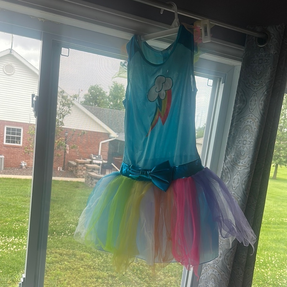 NEW Rainbow Dash Kids Costume